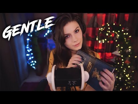 ASMR Gentle Tapping on Books 💎 No Talking, 3Dio