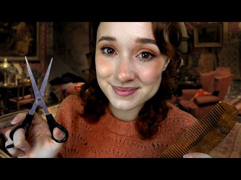 ASMR Your Hair Wont Stop Growing! Gryffindor Student Cuts Your Hair