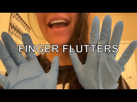 ASMR Aggressive latex glove sounds/mouth sounds