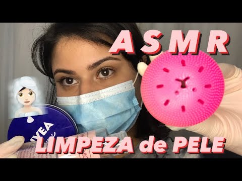 ASMR | LIMPEZA DE PELE PROFISSIONAL 🧖🏻‍♀️💆🏻‍♀️