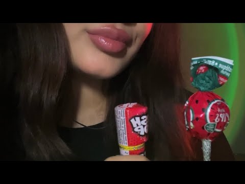 Asmr 2 Lollipops |Inaudible Mouth Sounds| |Gum Chewing|