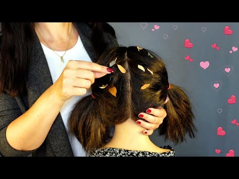 ASMR Lady who is OBSESSED with you Fixes your Messy Hair (Whispered)
