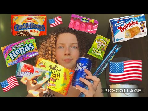 ASMR | RATING AMERICAN CANDY 🇺🇸 🍭