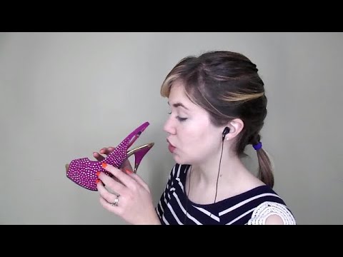 ASMR Stiletto Shoe Sounds (Soothing Sounds with Gentle Object Attention)