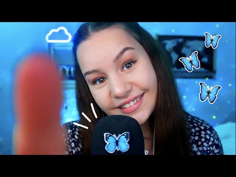 [ASMR] REPEATING my INTRO!🦋 | Finger Fluttering, Marblues blues blues..| ASMR Marlife
