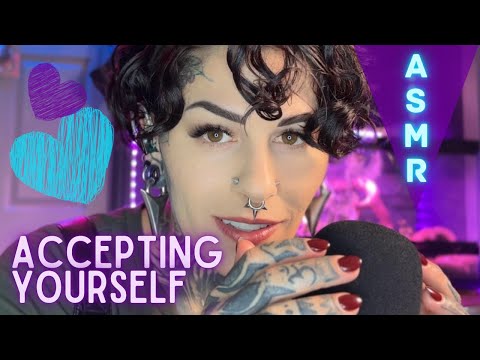 ASMR Supportive Whispers for Self-Acceptance & Self-Love- Challenge your Perspective 🥰🖤