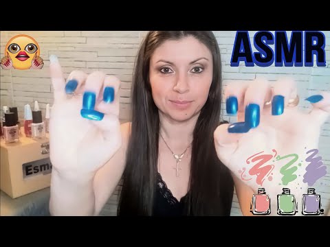 Asmr Sons de unhas + Meus 10 esmaltes preferidos 💅✨💤