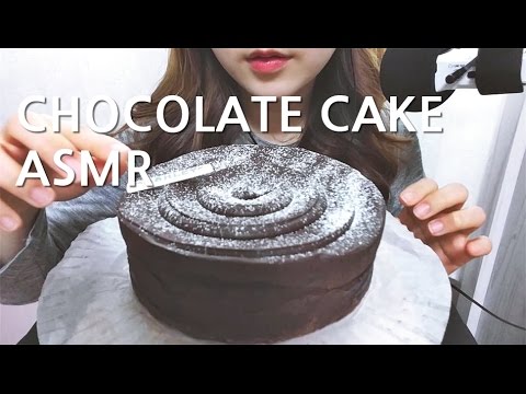 ASMR 꾸덕한 초코케이크 파티🎂애슐리 브라우니 케익 이팅사운드 노토킹 먹방 Brownie Chocolate Cake ASHLEY Eating sounds Mukbang