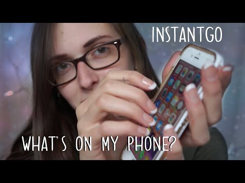 ASMR INSTANTGO / Whats On My Phone??