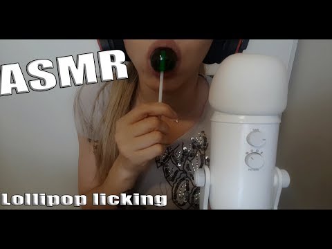 {ASMR} Lollipop Licking | and chewing sounds