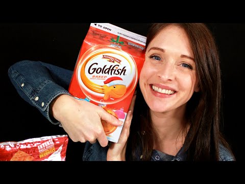 ASMR Unboxing a food package from Canada - Soft Spoken