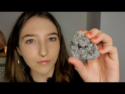 1 HOUR VISUAL ASMR | face brushing, follow the light, invisible scratching & crystals