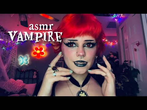 ASMR Vampire Turns You ♡ (personal attention, whisper rambles)