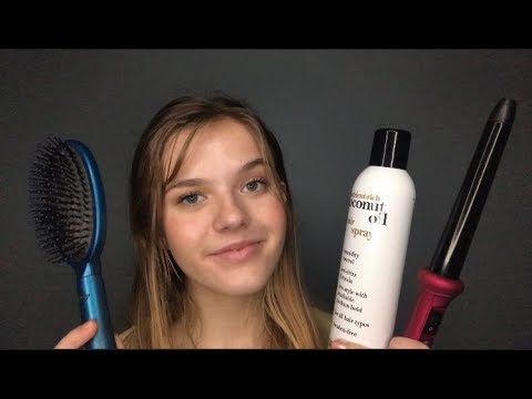 ASMR Valentines Day Date Series ♡ pt 2- Doing Your Hair!