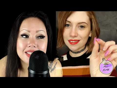 ASMR- Collaboration with Hypnotic ASMR|fast tapping|Slow tappping|Mouth Sounds|Hand Movements