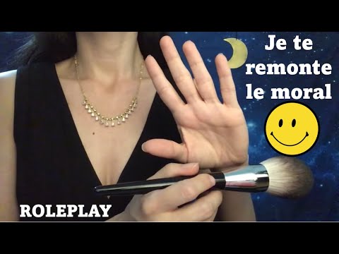 [ASMR ROLEPLAY ] Je te remonte le moral * douces attentions