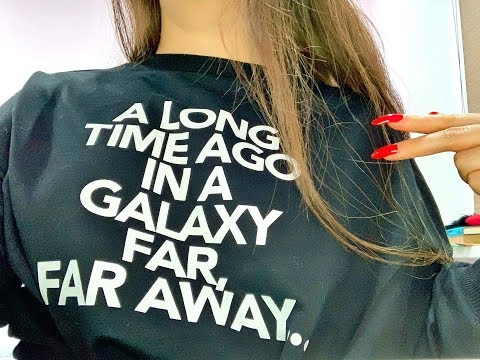 ASMR: Scratching on a STAR WARS shirt 🌟🚀