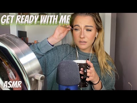 ASMR | get ready with me while I realize I'm in a bad mood