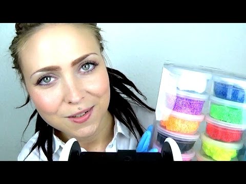 ASMR * Making You A Heart ❤ AMAZING Tingly Foam Clay *