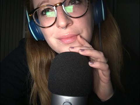 *ASMR* Gentle Mic Scratching with Whispered Rambles!