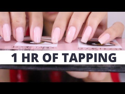 ASMR 1 HOUR OF TAPPING (NO TALKING)