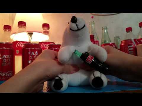ASMR Request ~ Very Relaxing Coca Cola Collection Show and Tell ~  ( ending to part 1 ) ~ Whispering