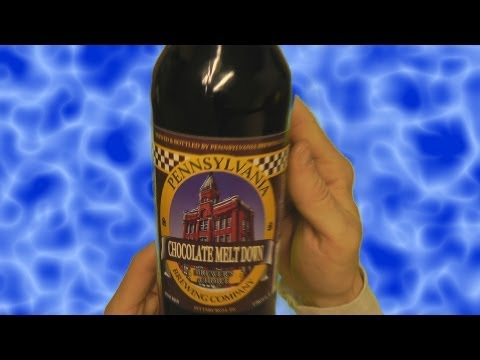 ASMR Beer Review 11: Penn Brewery Chocolate Meltdown, Toblerone & Solitaire [ binaural ]