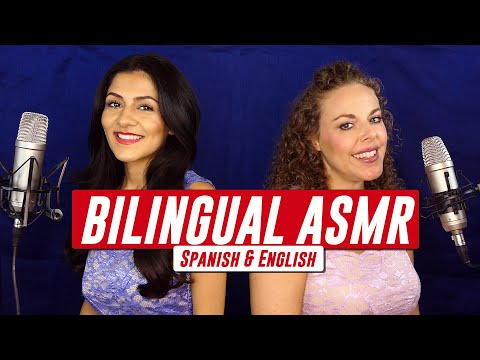 ASMR Whispering Trigger Words in Spanish & English ♥ Bilingual Whispers for Sleep