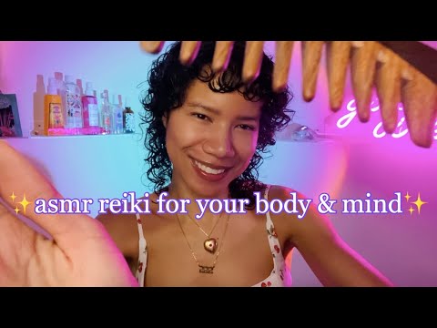 Combing Your Energy & Giving You Tingles From Head to Toe ✨ | ASMR Reiki | Personal Attention