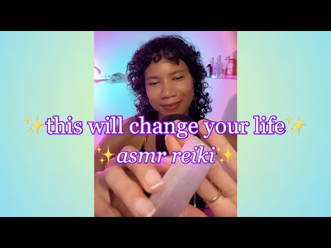 Good Things Are Coming! 🌞💗 ASMR Reiki for Positivity ✨ Personal Attention, Brushing, Lots of Tingles