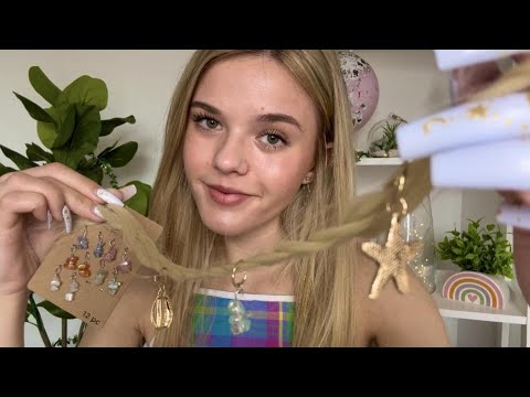 ASMR British Friend Plays With Your Hair 🐚𓇼🫧 (hair charms, tinsel, clips, scalp massage, etc)
