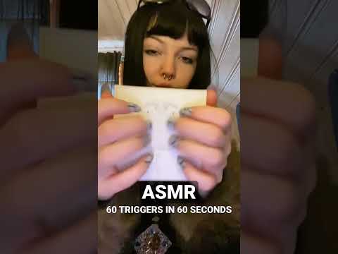 Lofi ASMR | 60 triggers in 60 seconds