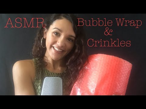 ASMR Bubble Wrap and Crincles!