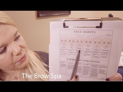 The Brow Spa - ASMR Trimming, Shaping and Waxing your Brows