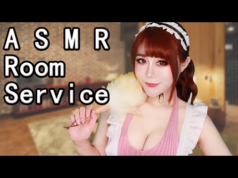 ASMR Hotel Room Service Role Play Check-In Cleaning Service Help You Sleep