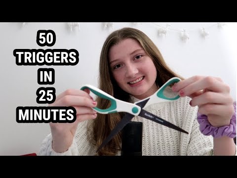 ASMR 50 Triggers In 25 Minutes!