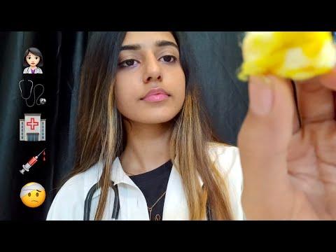 Hindi ASMR | Indian Doctor Treats And Stitches Your Wounds | Roleplay