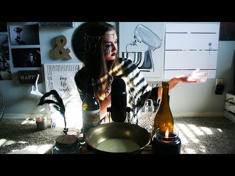 Witch Roleplay (Tapping, Whispers, Finger Fluttering) ASMR