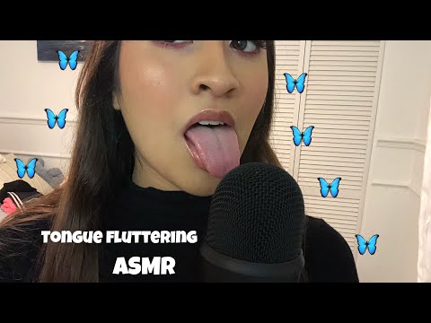 FAST Tongue Fluttering & Some Mouth Sounds ASMR