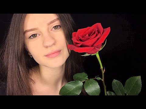 ASMR touching roses, rustling/ АСМР розы, шуршание и шепот