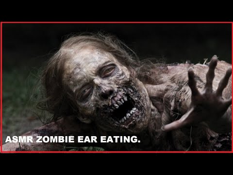 ASMR// Zombie Ear Eating Intense Mouth Sound🧠👂Super Tingly.