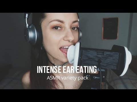 ASMR Ear Eating & Kissing Sounds #1 / Nadira ASMR