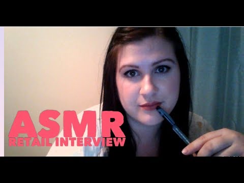 ASMR Retail Interview - Soft Spoken