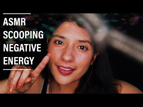 ASMR PERSONAL ATTENTION - SCOOPING YOUR FACE | SCOOP AND BOOP NEGATIVE ENERGY AWAY