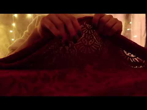 ASMR Fabric Sounds & Hand Movements