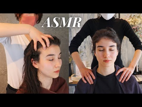 World's Best Migraine Healing Head Wash & Massage COMPILATION - ASMR