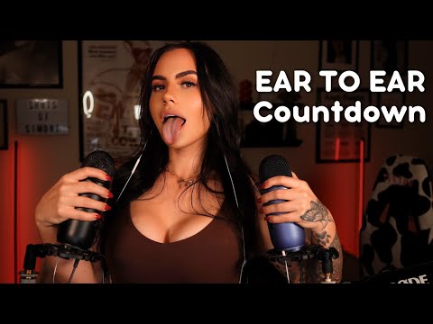 Follow my Countdown | Ear to Ear Personal Attention | ASMR Countdown