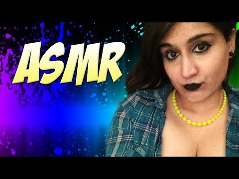 Asmr makeup artist roleplay : asmr nerdy emo punk gothic chick does your makeup