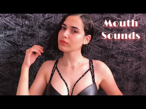ASMR Tapping Tk,Tk Mouth Sounds & Fabric Scratching