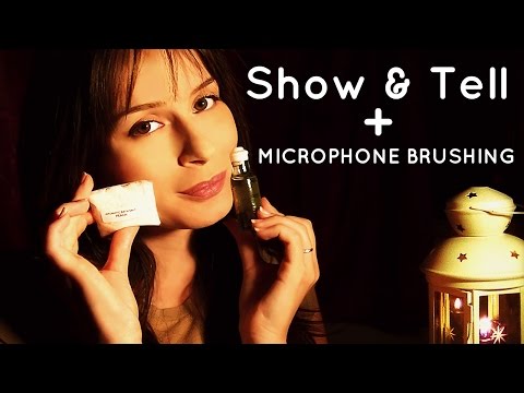 ♡ ASMR Show & Tell + Microphone Brushing ♡ (ITA)